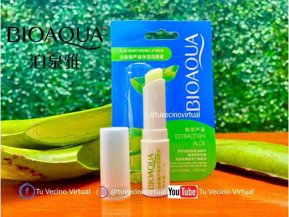 Balsamo Para Labios Aloe Vera Bioaqua