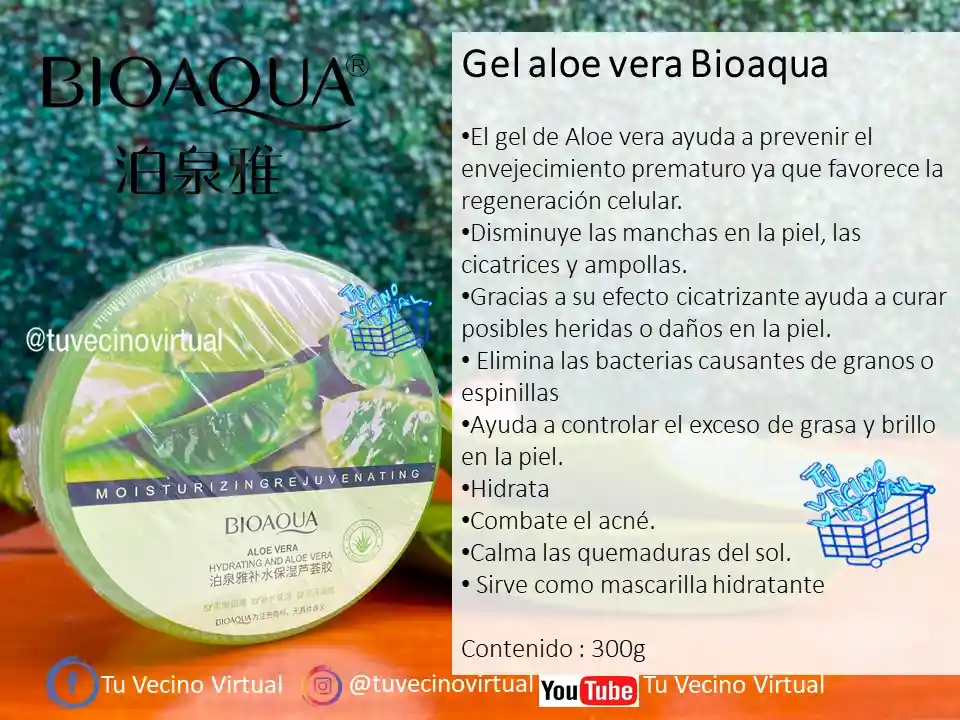 Kit Aloe Vera X6 Bioaqua