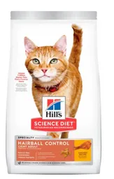 Concentrado Gato Hills Adult Hairball Control Light 7lb (3.17kg)