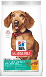 Concentrado Perros Hills Adult Perfect Weight Small And Mini 4lb (1.8kg)