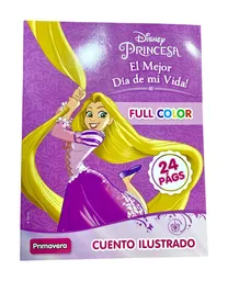 Cuento Ilustrado Princesa Disney 24 Paginas A Todo Color Primavera