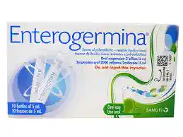 Enterogermina X 1 Frasco 5 Ml (esporas De Bacillus Clausii 2 Millardos)