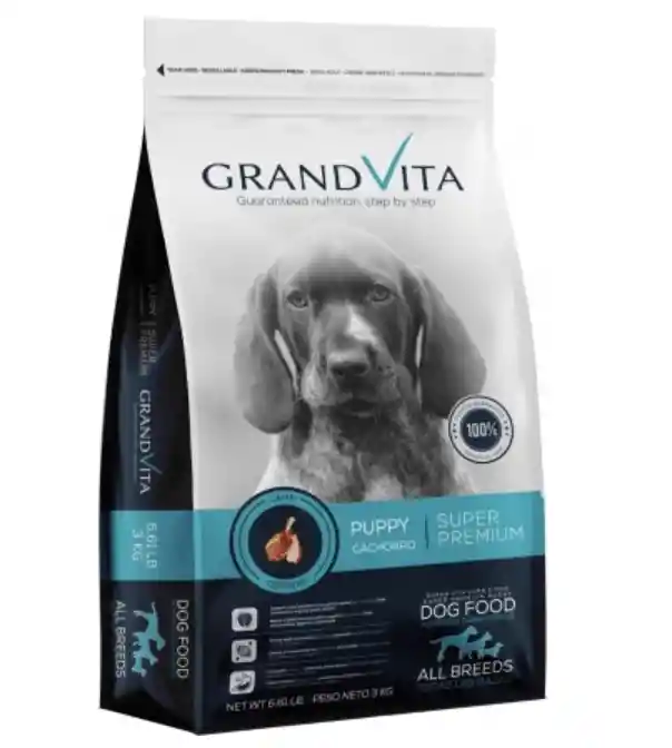 Grand Vita Cordero Cachorro 3kg