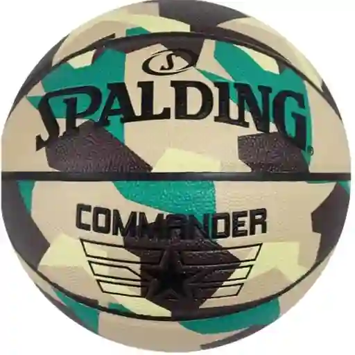 Balon Baloncesto Básquetbol Spalding Commander Color Piel