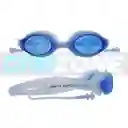 Gafas De Natición Uv Anti Fog, Tapa Oido - Zs801 Unisex/ Azul Claro