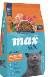 Concentrado Gatos Max Vita Gato Adulto Sabores Do Mar Atun Y Camaron 3kg