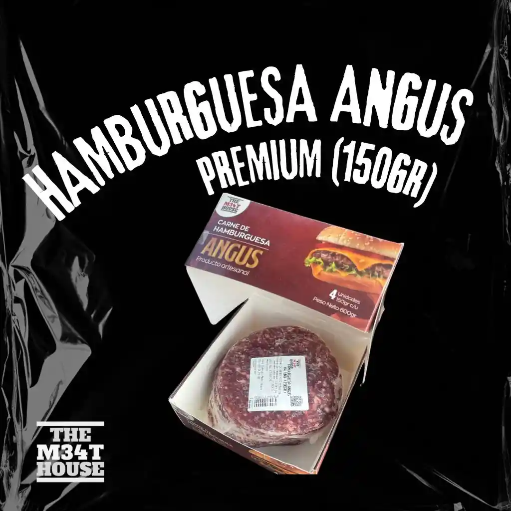 Hamburguesa Angus X4 150gr