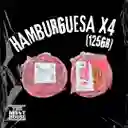 Hamburguesa X4 (125)