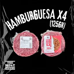 Hamburguesa X4 (125)