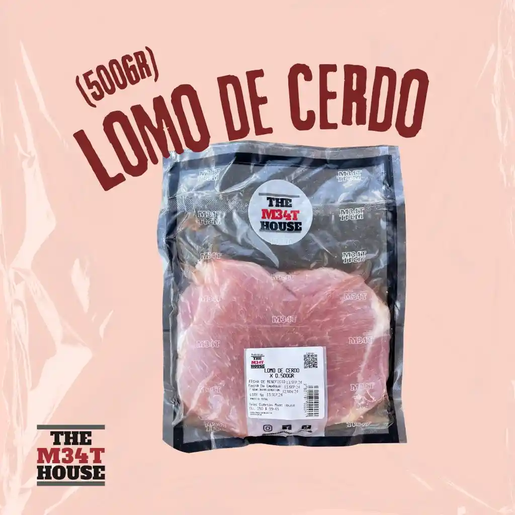 Lomo De Cerdo X500gr