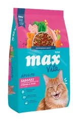 Concentrado Gatos Max Vita Gato Adulto Sabores Pollo Y Pescado 1kg