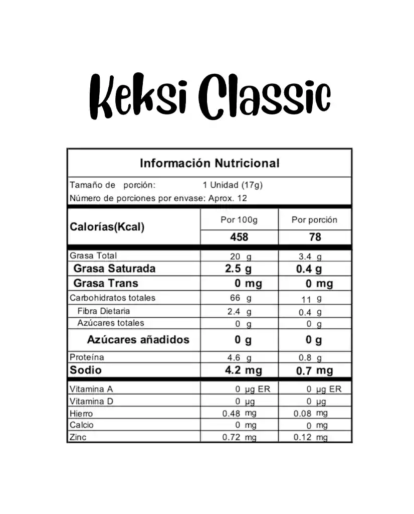 Keksi Classic Reborn 200 Gr