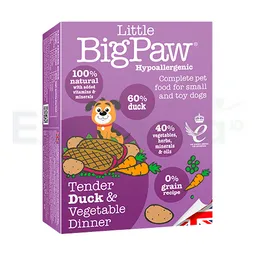 Big Paw Dog Pato Y Verduras X 150 Gr