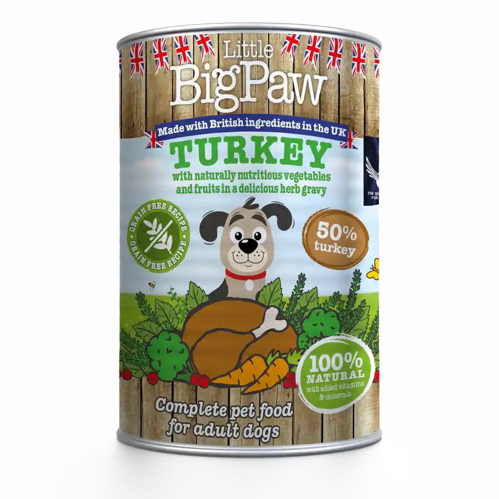 Big Paw Dog Lata Pavo X 390 Gr