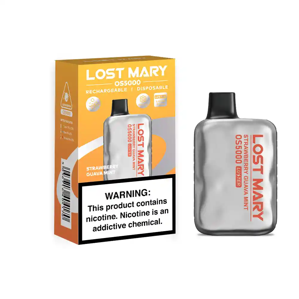 Lost Mary 5.000 Puffs Strawberry Guava Mint