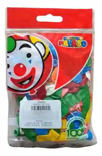 Paquete De Globos Para Llenar Con Agua X 100 Und