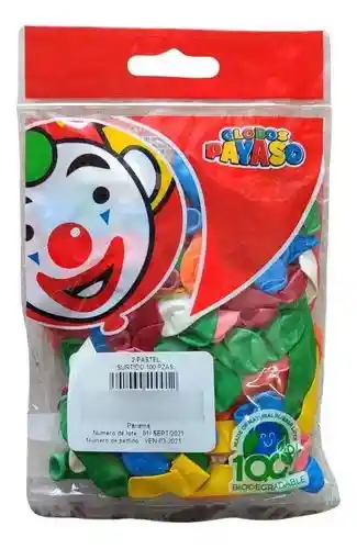 Paquete De Globos Para Llenar Con Agua X 100 Und