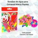 Paquete De Globos Para Llenar Con Agua X 100 Und