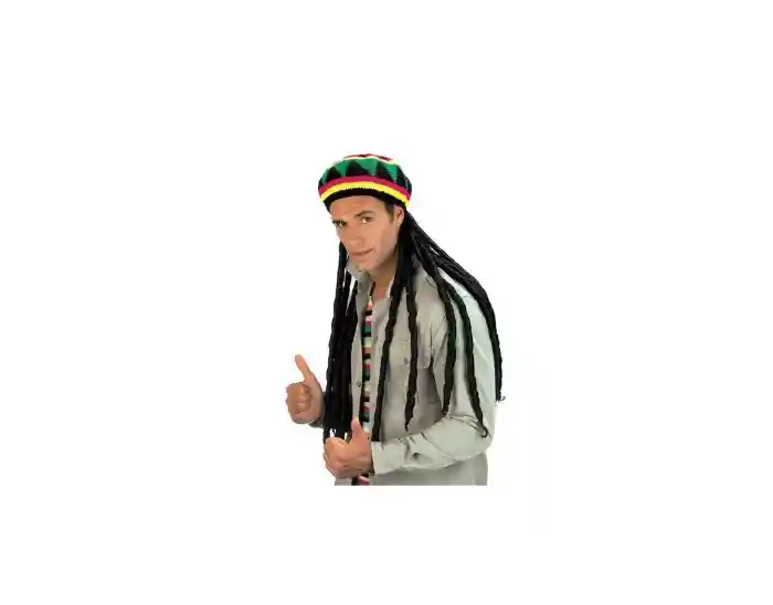 Gorro Peluca Rasta