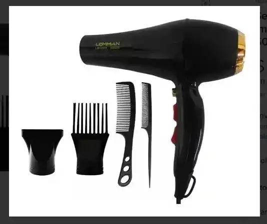 Secador Cabello Profesional Importado High Power Turbo 5000w