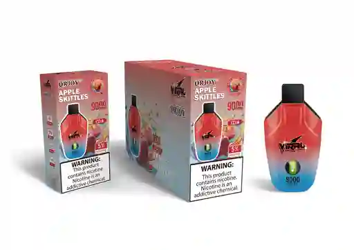 Viral 9.000 Puffs Apple Skittles
