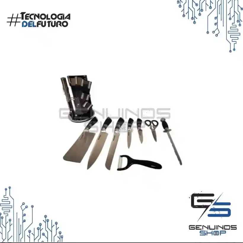 Set Juego Cuchillos Winsor Acero Inoxidable