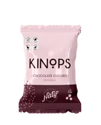 Kinops Chocolate Oscuro 60% Vegano Natif 30 Gr Sin Gluten