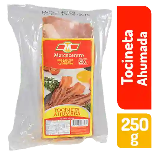 Tocineta Ahumada Mercacentro 250 G