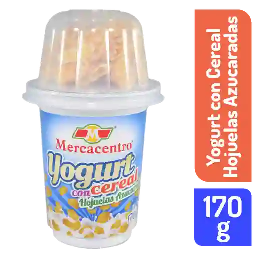 Yogurt Mercacentro Cereal Hojuelas Azucaradas 170 G