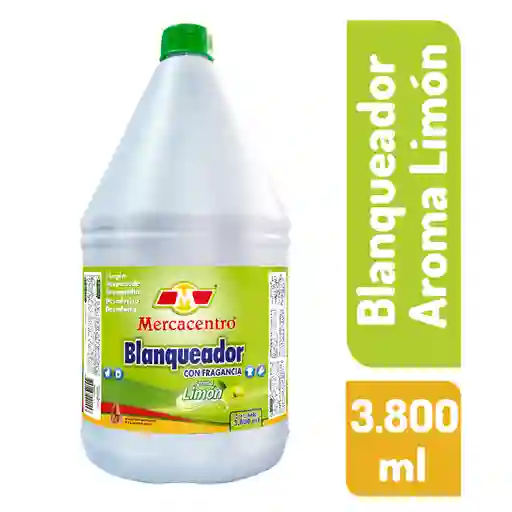 Blanqueador Mercacentro Limón 3800 Ml