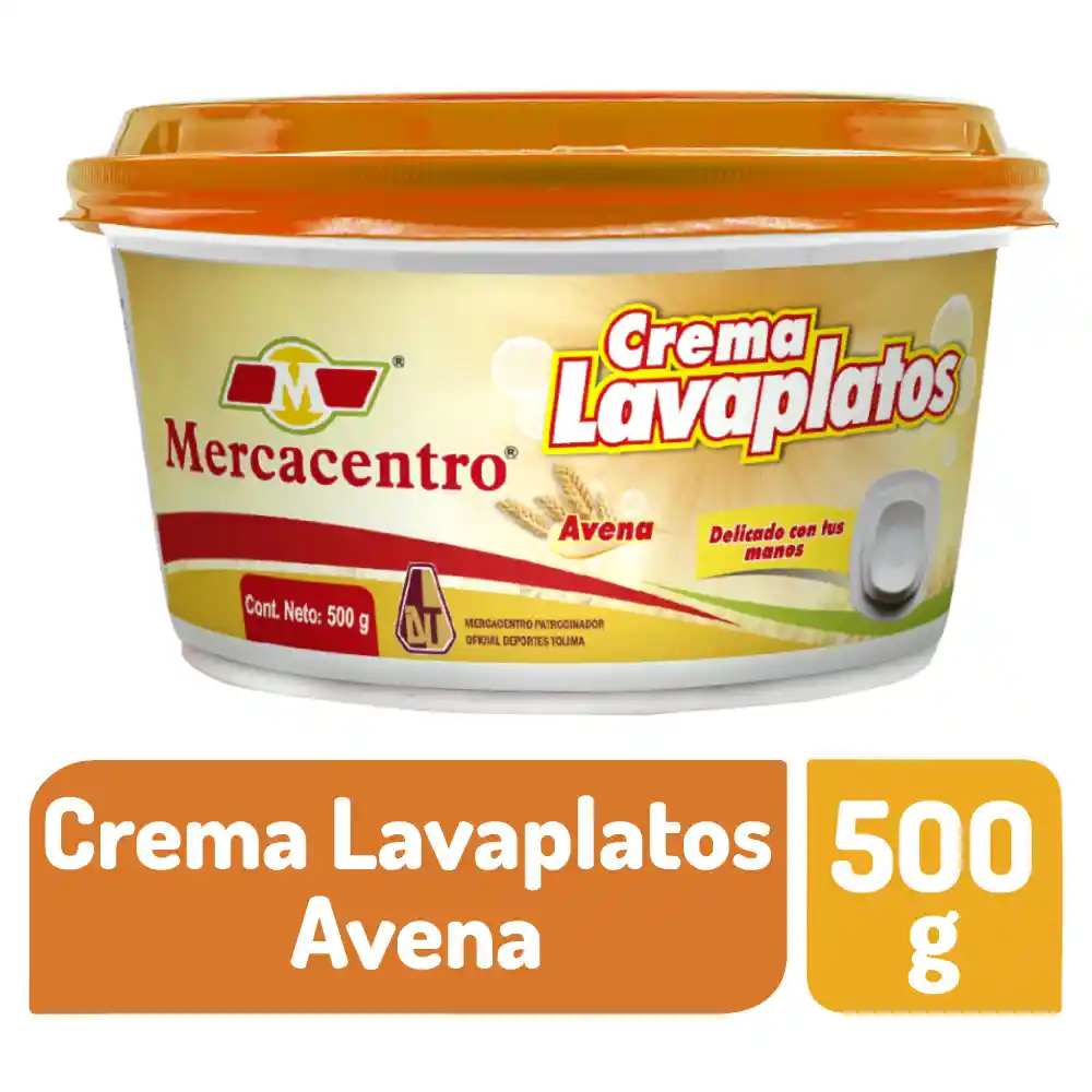 Lavaplatos Mercacentro Avena 500 G