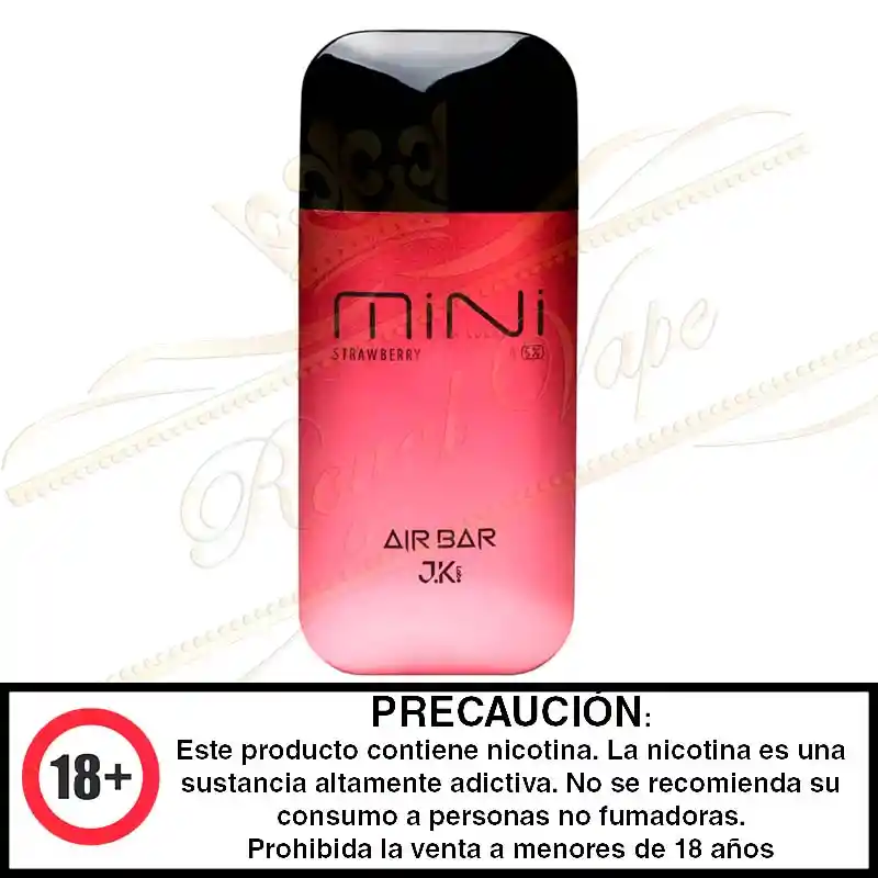 Mini 2,000 Air Bar Flan De Fresa 5%