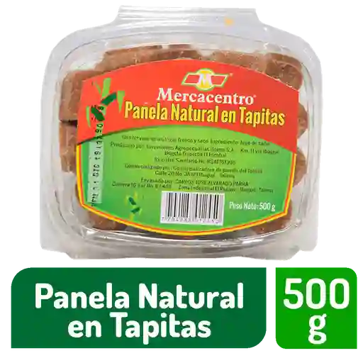 Panela Mercacentro Tapitas 500 G