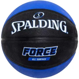 Balón De Baloncesto Azul Y Negro De Spalding Force
