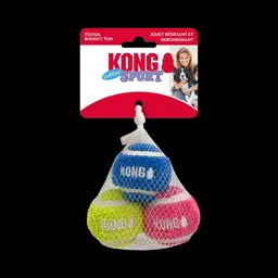 Kong Perro Softies Sports Balls Pelota Small X3