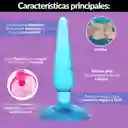 Kit X3 Plug Dilatador Anal + Lubricante Anal + Esposas Bdsm