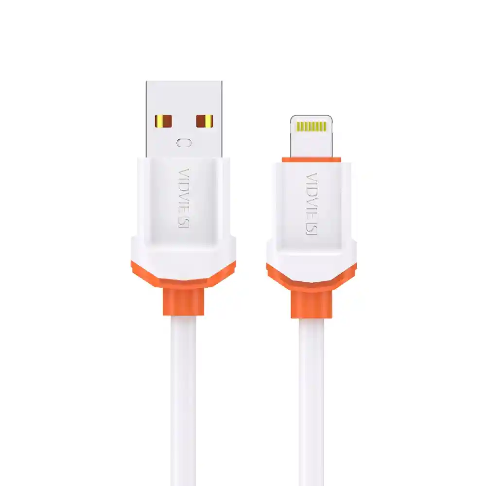 Cable Vidvie Usb Lightning Iphone 2.4a 1m Qd21i