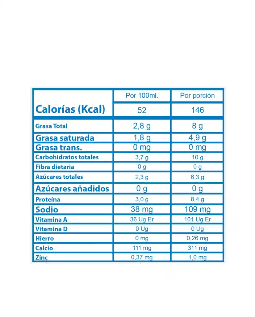 Kefir Natural Leche De Vaca Viiva 280 Ml