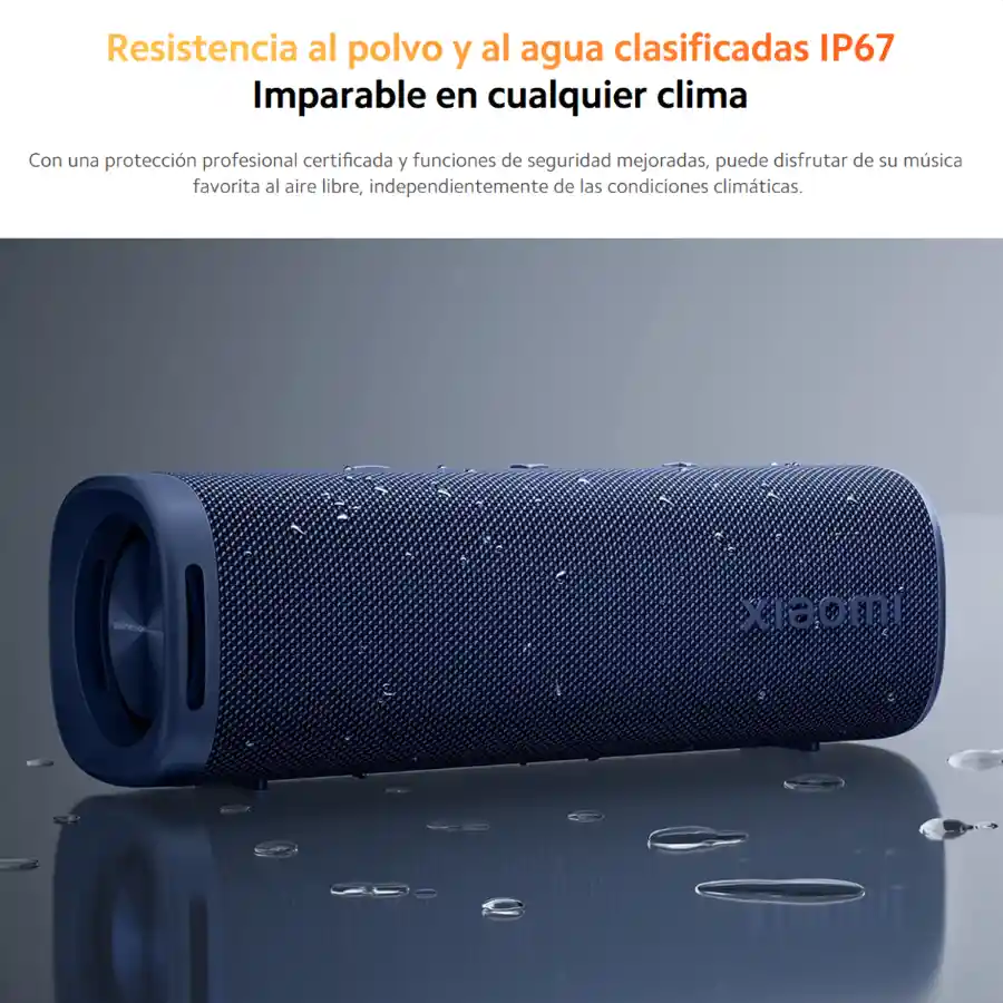 Parlante Bluetooth 5.4 Xiaomi Sound Outdoor 30w Ip67 Tws, Blue