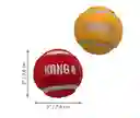 Kong Perro Sports Softies Pelota - L X2