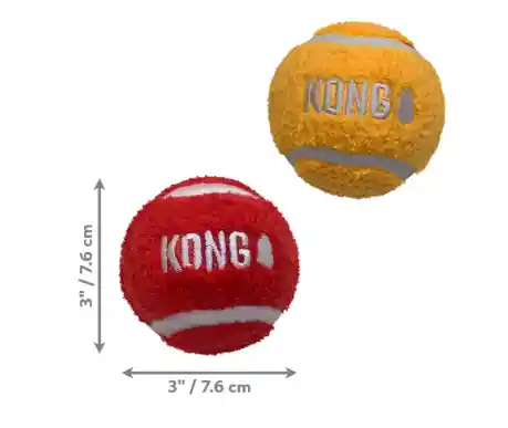 Kong Perro Sports Softies Pelota - L X2