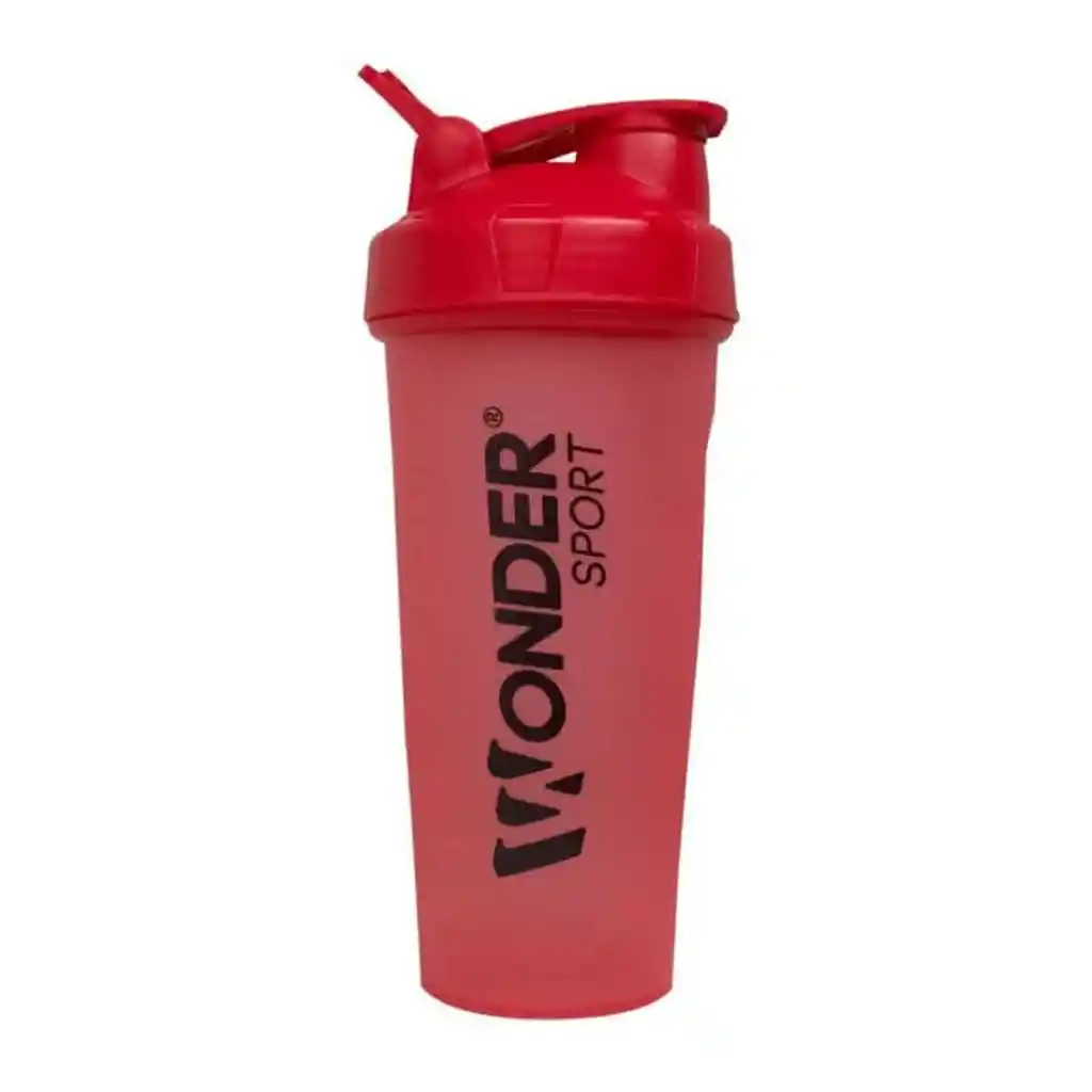 Termo Proteína Shaker Mezclador Rojo - Wonder