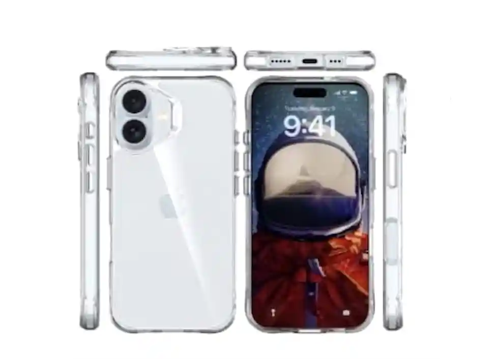 Estuche Para Iphone 16 Antigolpes Space En Clear