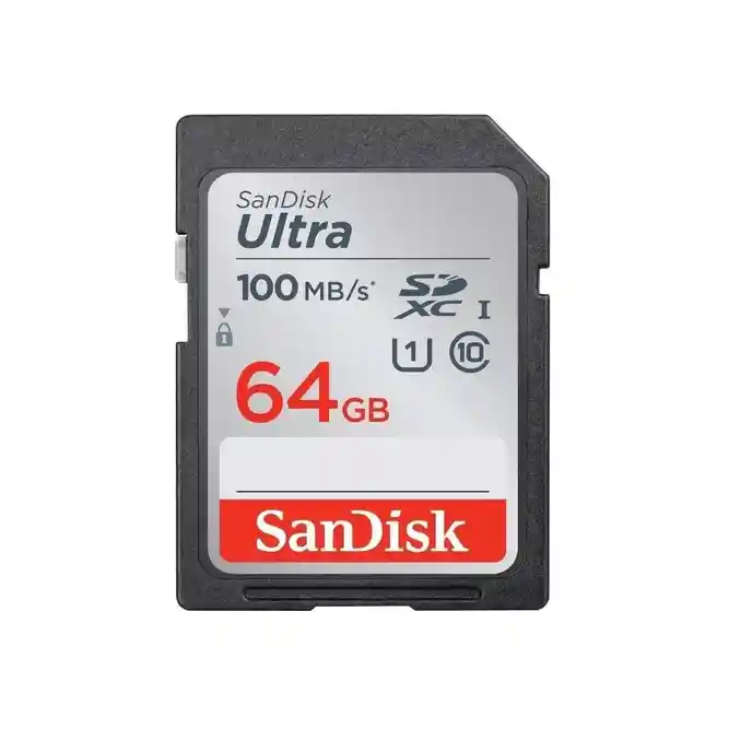 Sd Sandisk 64g Ultra 100 Mbs
