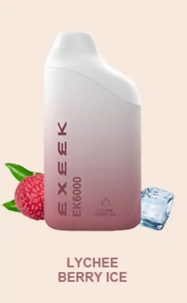 Vape Ek6000 Lychee Berry Ice