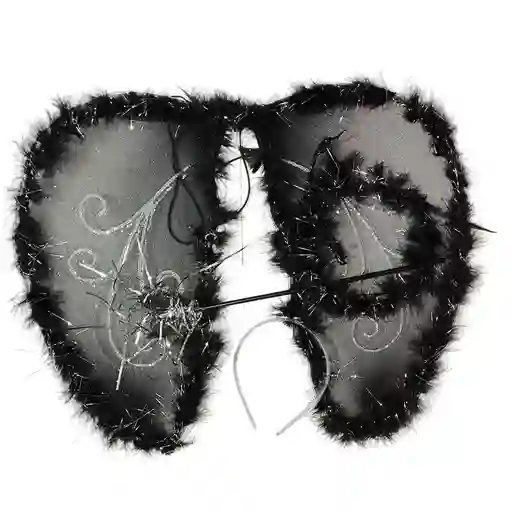 Set Alas De Hadas Color Negro