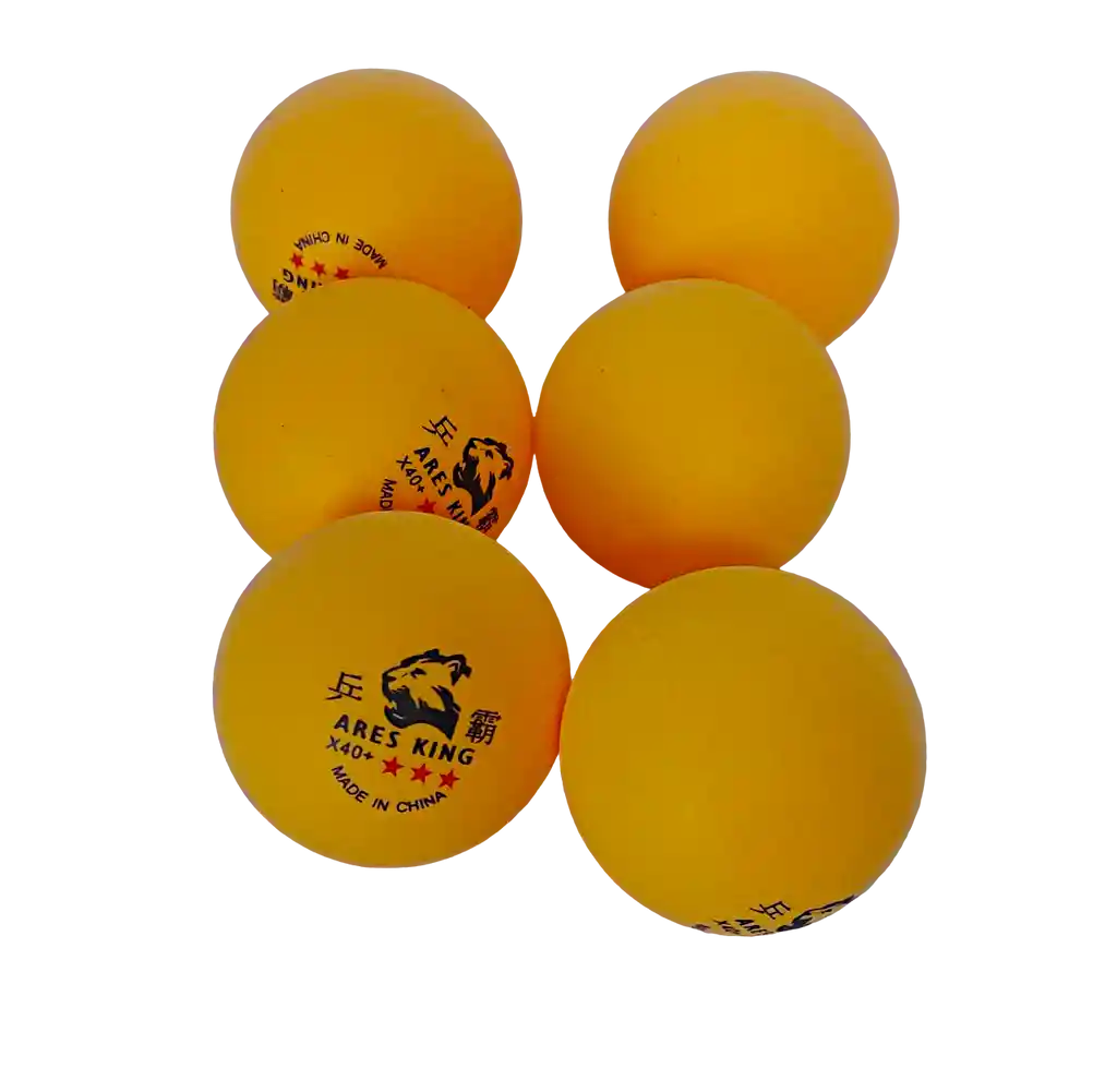 Pelotas Bolas Ping Pong 3 Estrellas Caja 6 Bolas Tenis Mesa