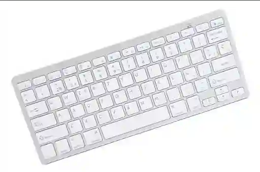 Teclado Slim Bluetooth Para Tablet Celular Pc Ios Android