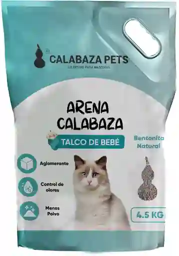 Arena Calabaza Talco De Bebe 4.5kg