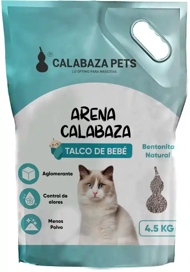 Arena Calabaza Talco De Bebe 4.5kg